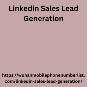 Linkedin Sales Lead Generation