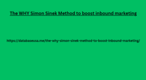 The WHY Simon Sinek Method to boost inbound marketing