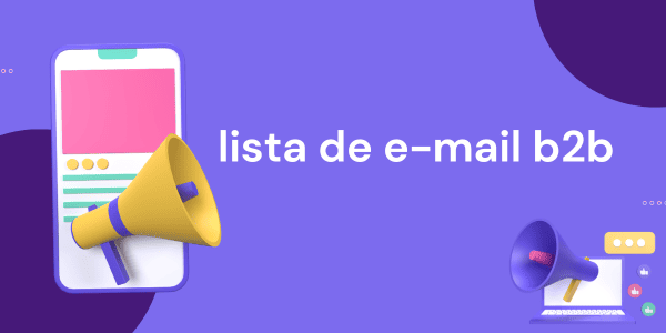 lista de e-mail b2b