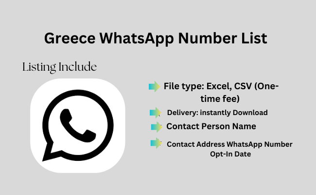 Greece WhatsApp Number List