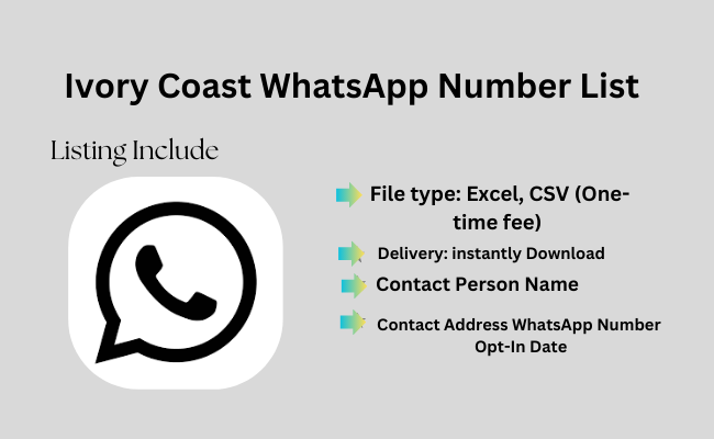 Ivory Coast WhatsApp Number List