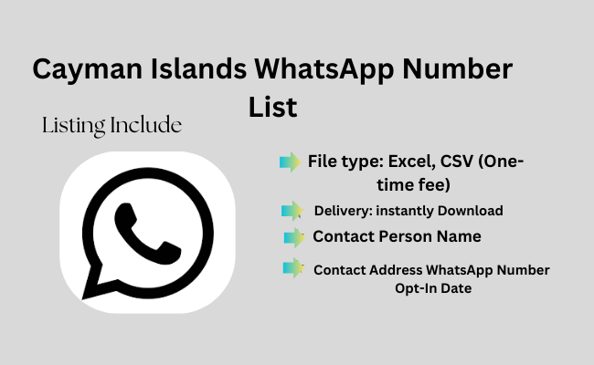 Cayman Islands WhatsApp Number List