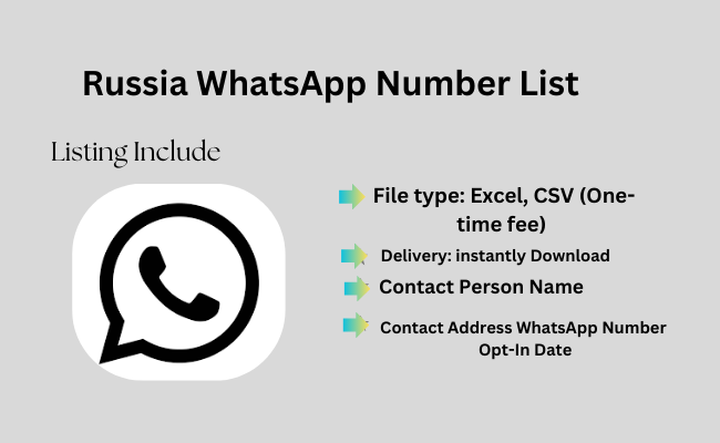 Russia WhatsApp Number List