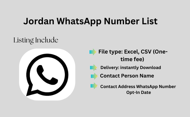 Jordan WhatsApp Number List