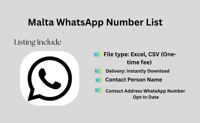 Malta WhatsApp Number List