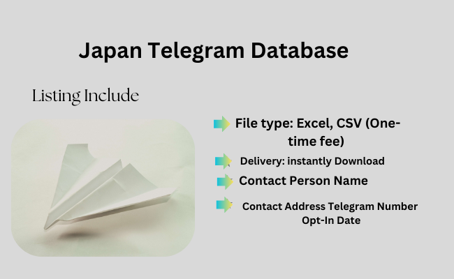 Japan Telegram Database