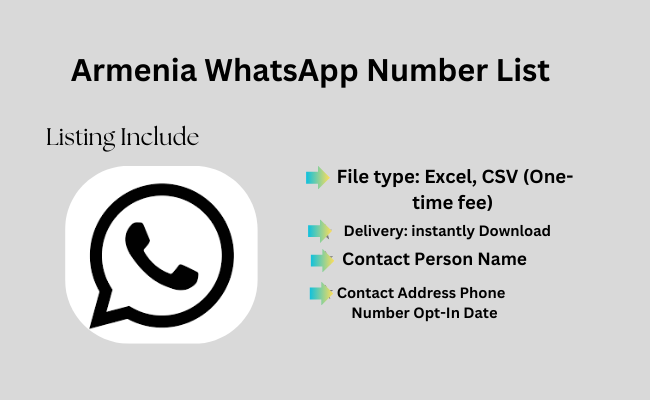 Armenia WhatsApp Number List