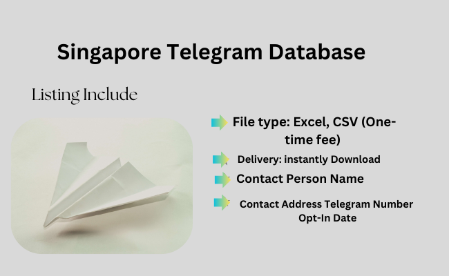 Singapore Telegram Database