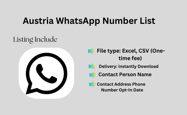 Austria WhatsApp Number List