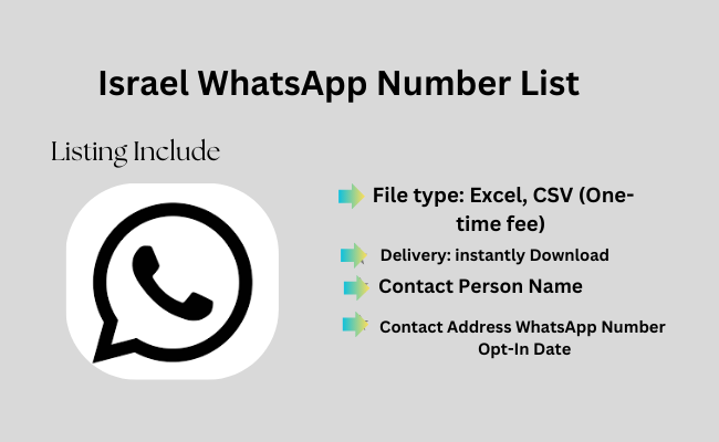 Israel WhatsApp Number List