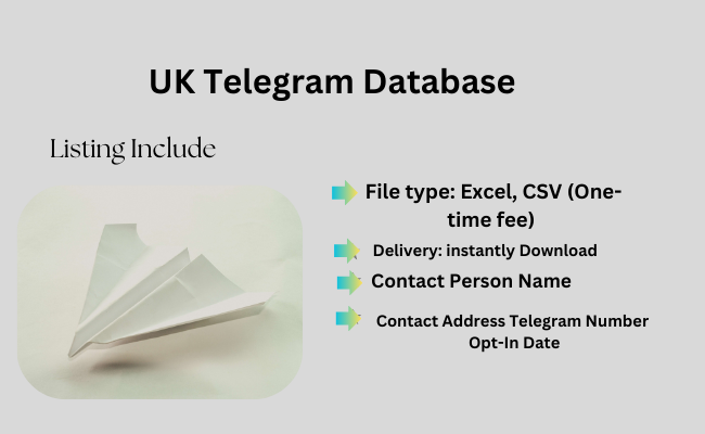 UK Telegram Database