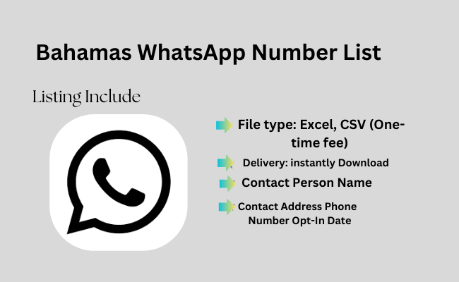 Bahamas WhatsApp Number List