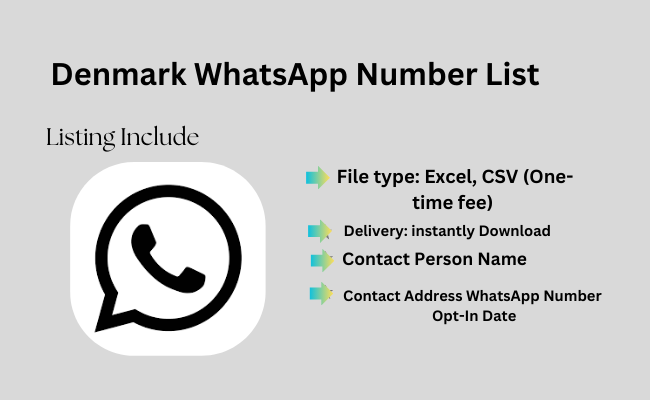 Denmark WhatsApp Number List