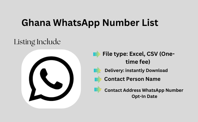 Ghana WhatsApp Number List