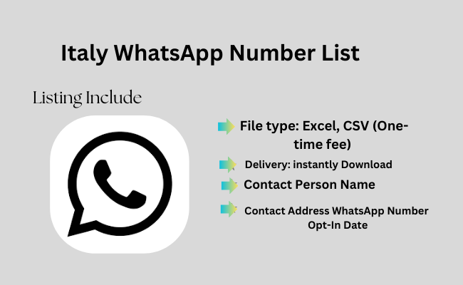 Italy WhatsApp Number List