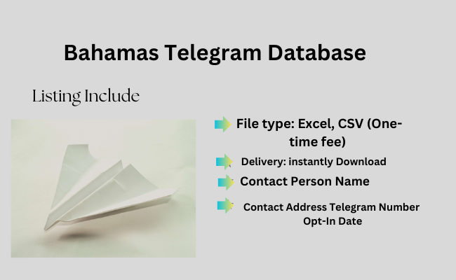 Bahamas Telegram Database