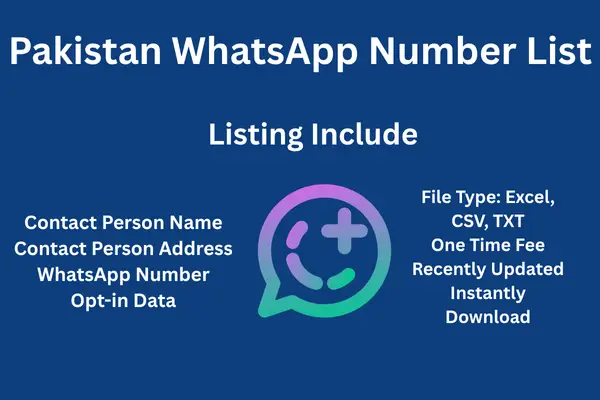 Pakistan whatsapp number list