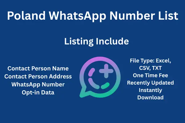 Poland whatsapp number list